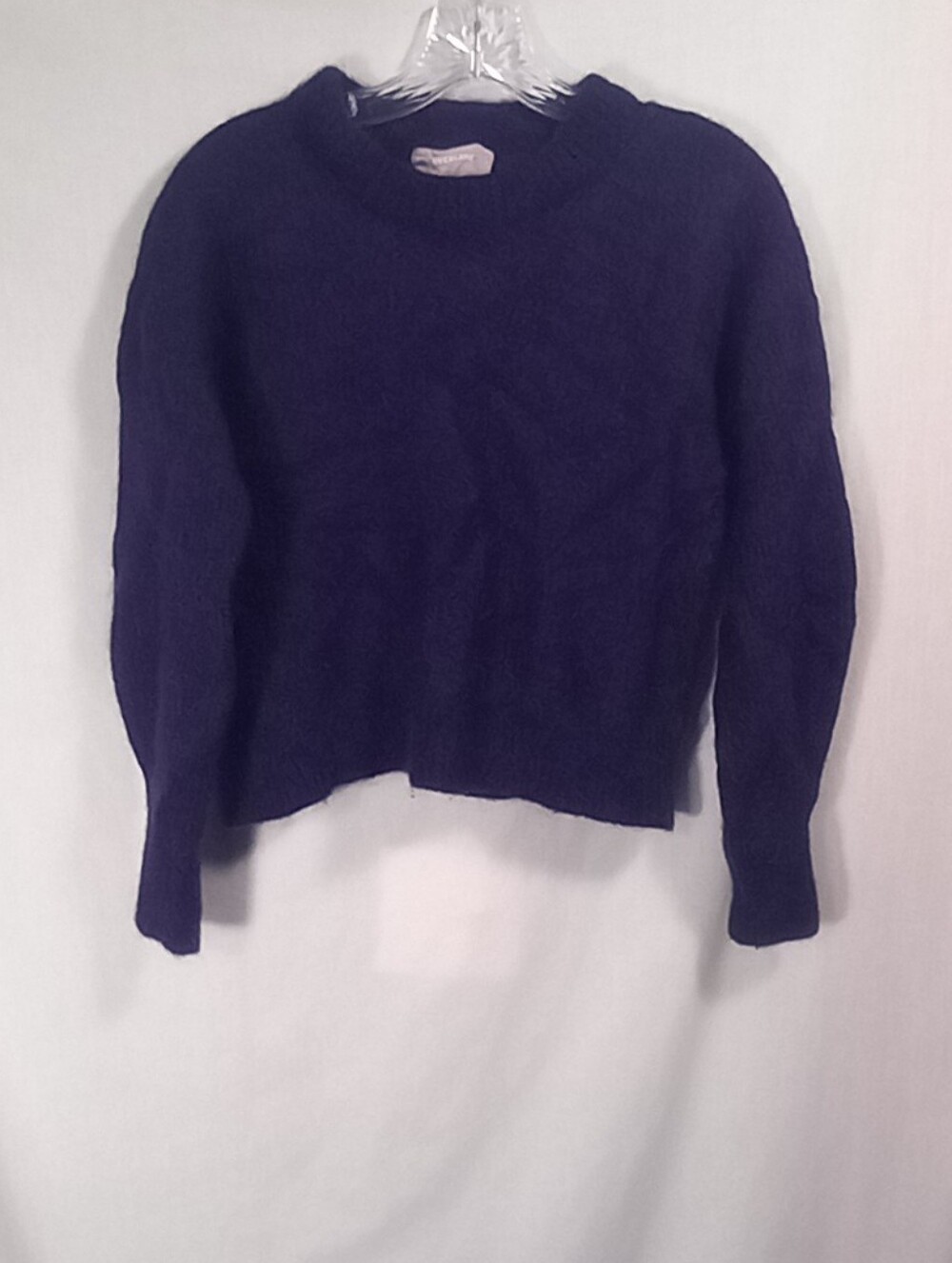 Everlane Navy Alpaca Wool Blend Crewneck Sweater Size M